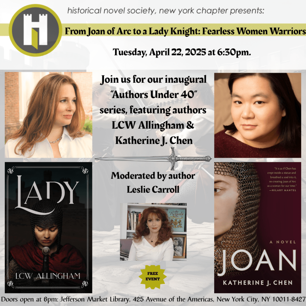 Fearless Warrior Women Panel, with Katherine J. Chen & LCW Allingham, moderated by Leslie&nbsp;Carroll